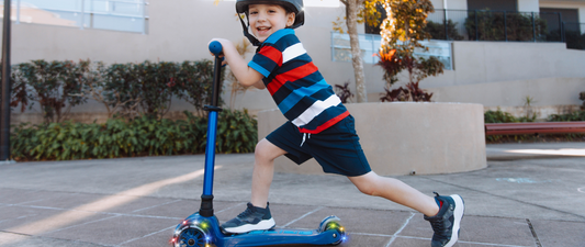 Why Kids Riding a Scooter is an Essential Childhood Experience?