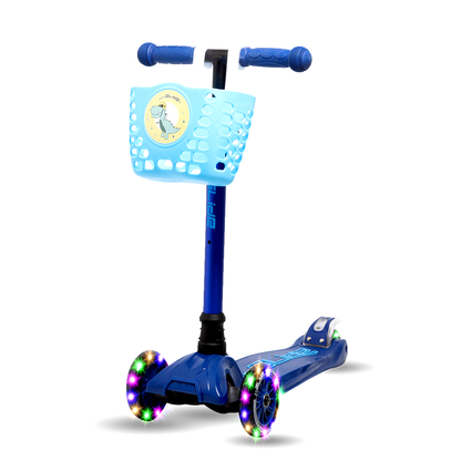 I-GLIDE Scooter Basket Blue Dinosaur