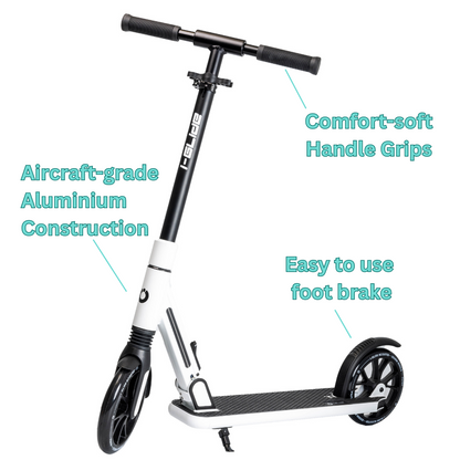 I-GLIDE Teen & Adult Commuter Scooter - White