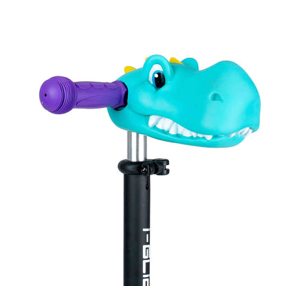 I-GLIDE Scootee Cuteez Dinosaur Head Aqua